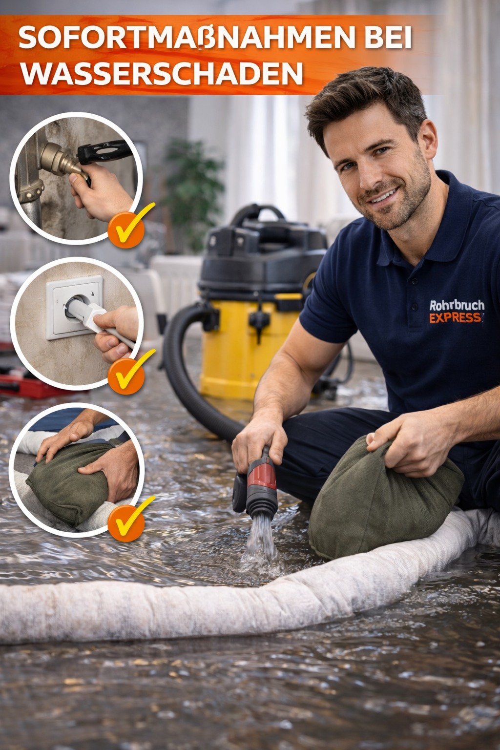 Wasserschaden mit Schimmel – SOP nach VdS 3150 & 3151