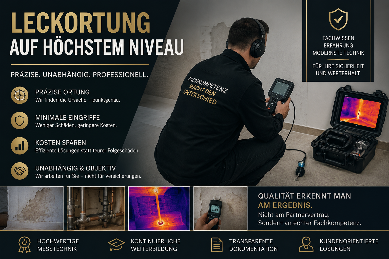 Leckortung auf höchstem Niveau
