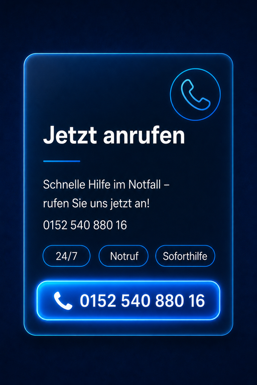 Jetzt anrufen RohrbruchExpress Wetterau Notdienst
